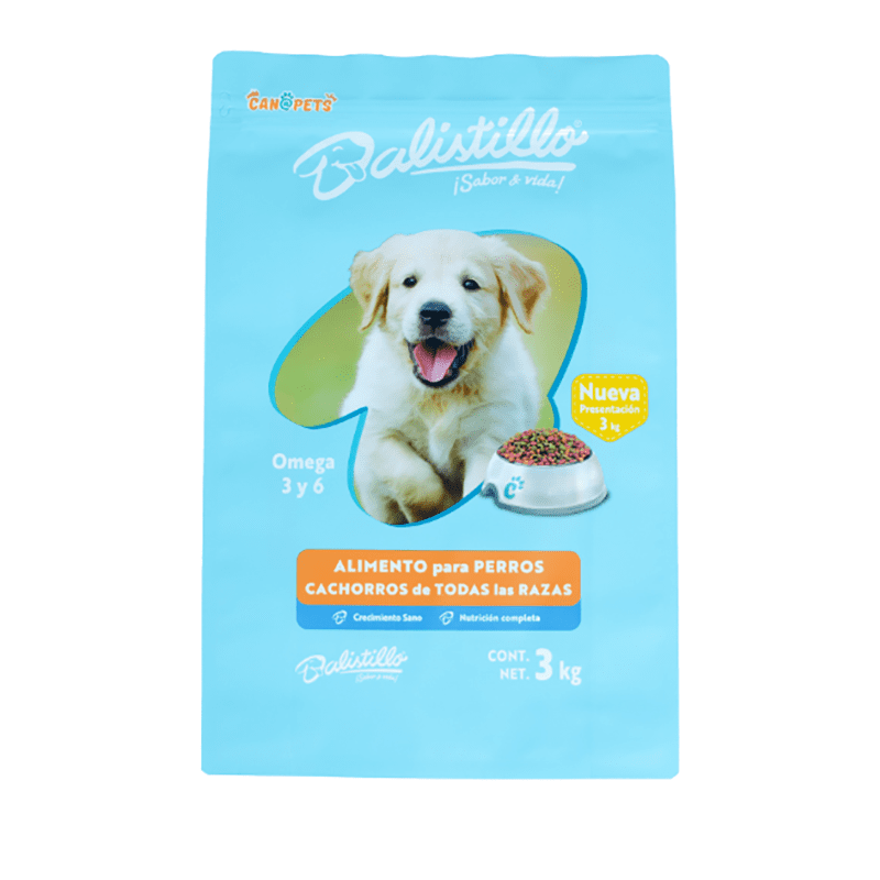 RO-PFB08 3kg four-sided sealed pet food bag