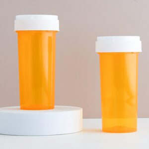 RO-CB002 120ml yellow PP individual capsule bottle