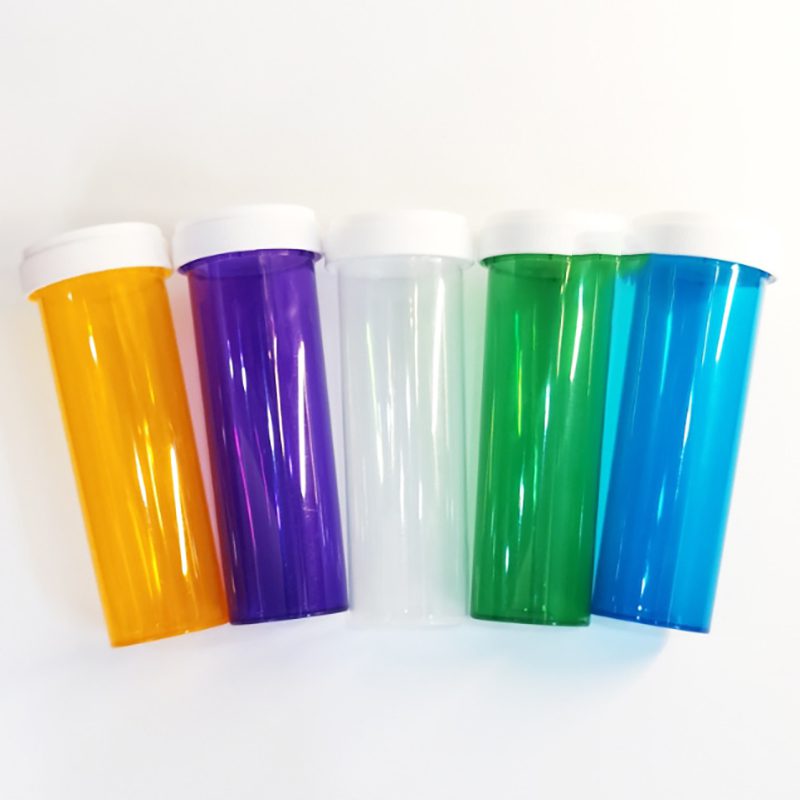 RO-CB006 Medical color-coded child-safe cap capsule bottle