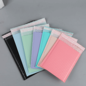 RO-BWE04 Colored co-extruded film thickened bubble bag