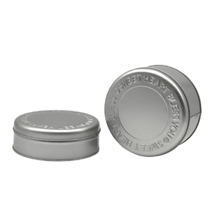 RO-ITB06 Customized small-sized round portable tin box