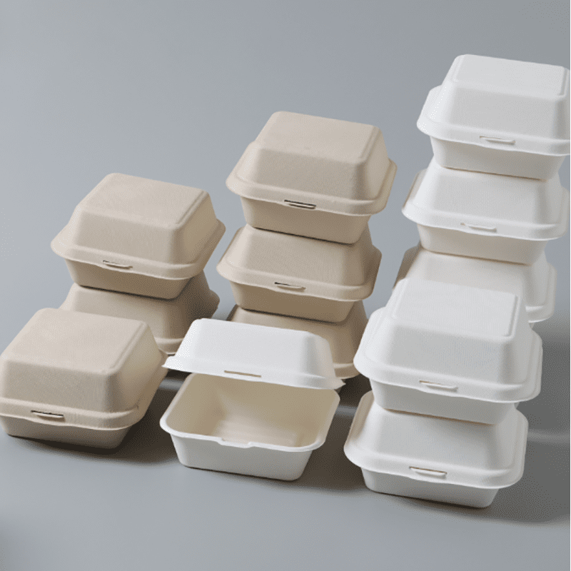 RO-FPB05 Disposable paper pulp takeout packaging box