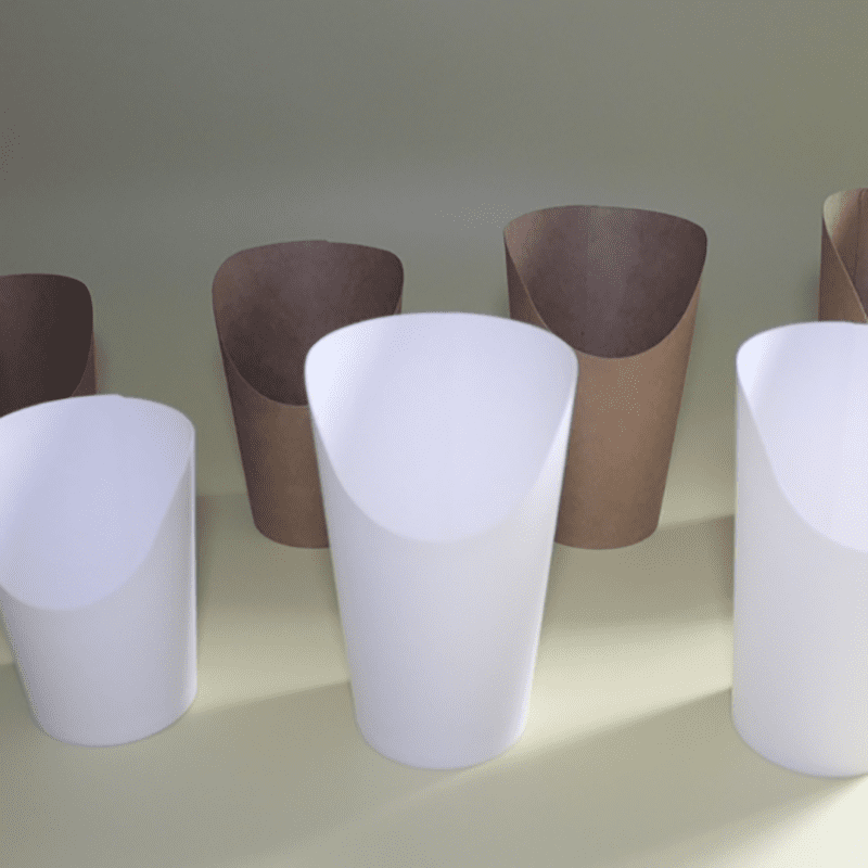 RO-FPB10 One-time use cowhide flip-top cup