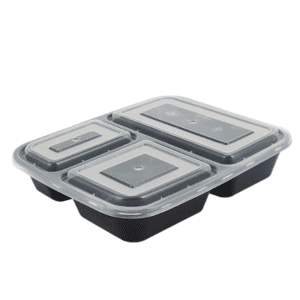 RO-FPB11 Disposable plastic three-layer takeout food containers