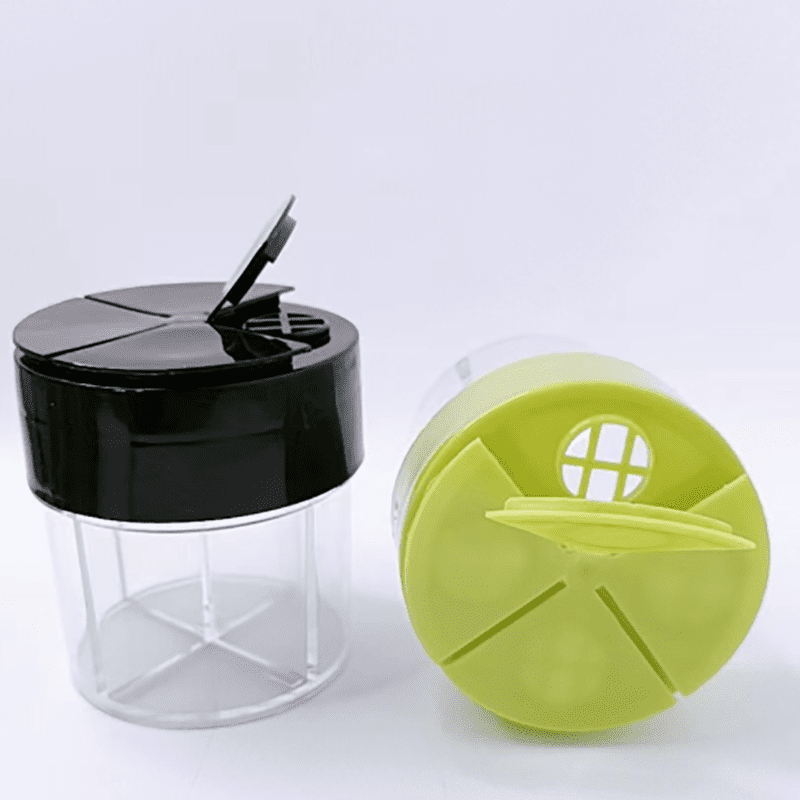 RO-SPB01 Four-in-one plastic seasoning bottle