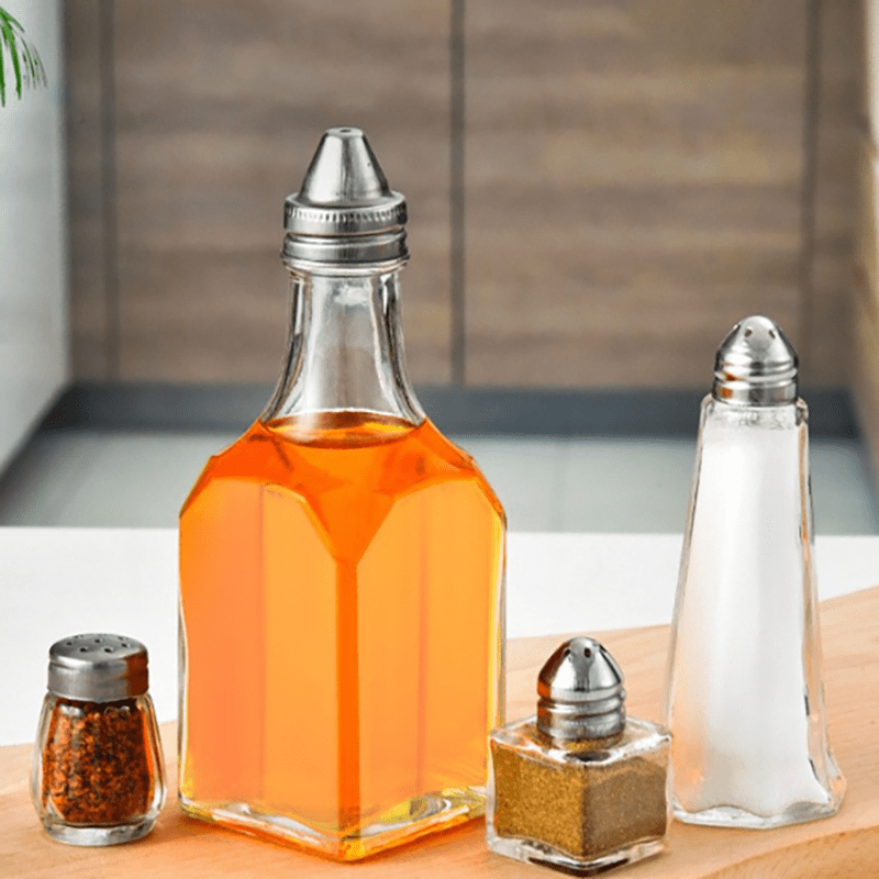 RO-SPB05 Household transparent glass seasoning bottle