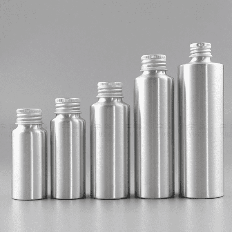 RO-ABB02 Polished beveled aluminum beer bottle