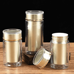 RO-HSB06 Double-layer high-end PET health care bottle