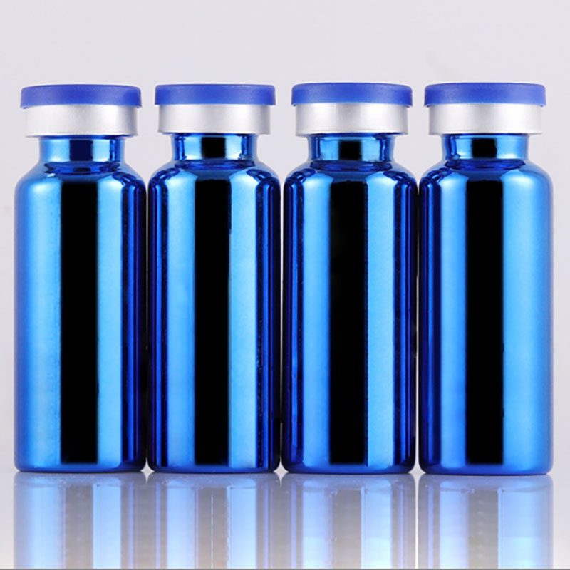 RO-PNB11 20ml blue electroplated bayonet penicillin bottle