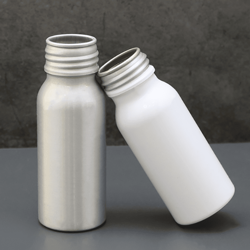 RO-ABB06 50ml threaded-cap aluminum beer bottle