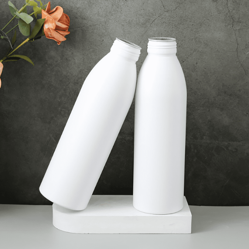 RO-ABB07 500ml white polished aluminum beer bottle