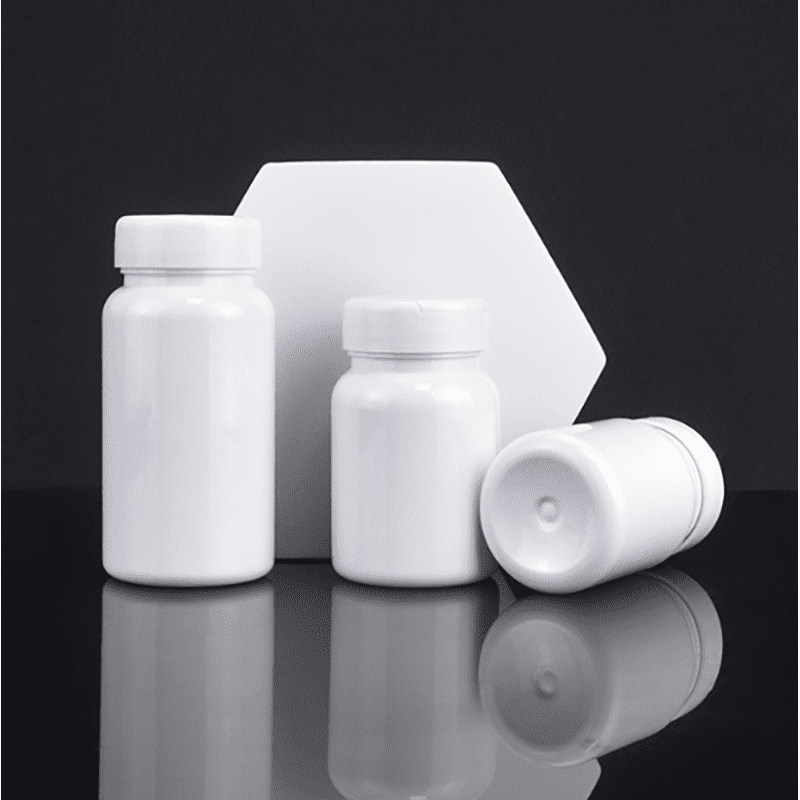 RO-HSB05 White general-purpose PE health supplement bottle