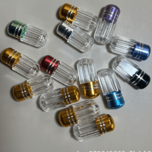 RO-HSB01 Transparent single-portion health supplement bottle