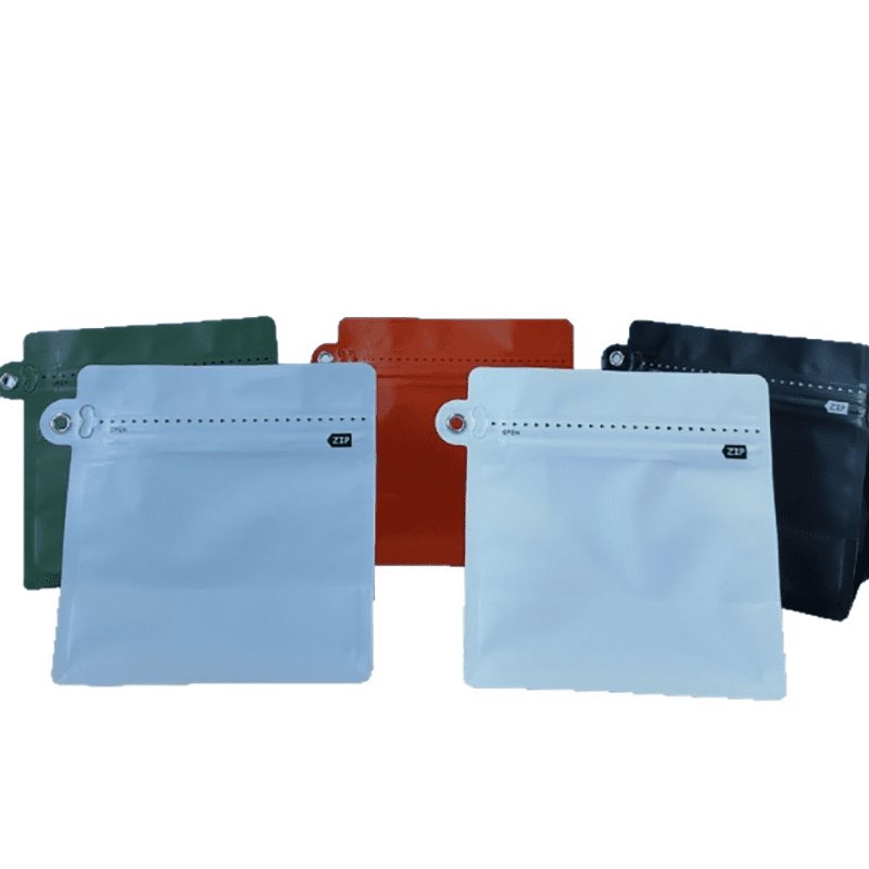 RO-CPB02 Portable coffee bean packaging bag with hanging strap