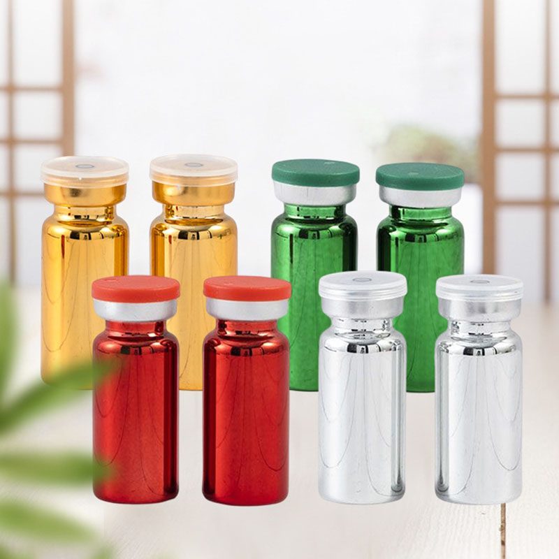 RO-PNB12 Electroplated color light resistant penicillin bottle